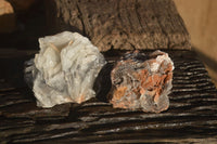 Natural Bladed Barite Specimens x 2 From Congo