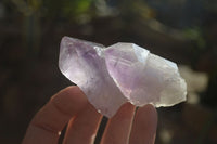 Natural Jacaranda Amethyst Single Crystals x 35 From Zambia