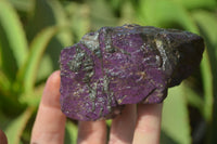 Natural Metallic Purpurite Cobbed Specimens x 12 From Erongo, Namibia