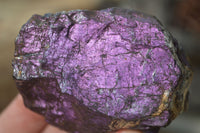 Natural Metallic Purpurite Cobbed Specimens x 6 From Erongo, Namibia