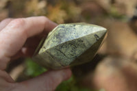 Polished Double Terminated Leopard Stone Crystals x 4 From Zimbabwe