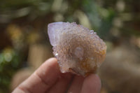 Natural Amethyst / Ametrine Spirit Quartz Clusters x 12 From South Africa