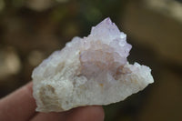 Natural Amethyst / Ametrine Spirit Quartz Clusters x 12 From South Africa