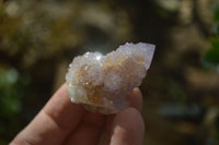 Natural Amethyst / Ametrine Spirit Quartz Single Crystals x 35 From South Africa