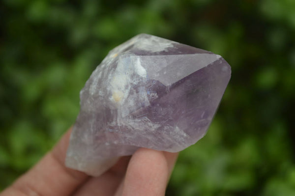 Polished Jacaranda Amethyst Single Crystals x 12 From Mumbwa