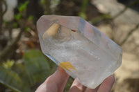 Polished Clear Quartz Points x 2 From Madagascar