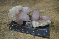 Natural Amethyst / Ametrine Spirit Quartz Clusters x 12 From South Africa