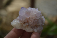 Natural Amethyst / Ametrine Spirit Quartz Clusters x 12 From South Africa