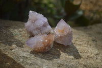 Natural Ametrine Spirit Quartz Single Crystals x 35 From Boekenhouthoek, South Africa