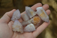 Natural Ametrine Spirit Quartz Single Crystals x 35 From Boekenhouthoek, South Africa