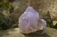 Natural Jacaranda Amethyst Clusters x 6 From Mumbwa, Zambia