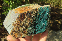 Natural Libethenite Crystals On Dolomite Matrix Specimens x 3 From Shituru, Congo