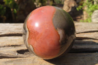 Polished Polychrome Jasper Spheres x 3 From Mahajanga, Madagascar