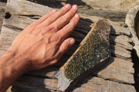 Natural Libethenite Crystals On Dolomite Matrix Specimens x 2 From Shituru, Congo