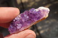 Natural Amethystos Amethyst Specimens x 35 From Kwaggafontein, South Africa