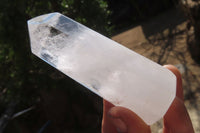 Polished Clear Quartz Points x 6 From Madagascar