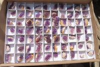 Natural Amethystos Amethyst Specimens x 70 From Kwaggafontein, South Africa