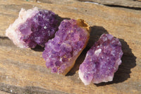 Natural Amethystos Amethyst Specimens x 70 From Kwaggafontein, South Africa