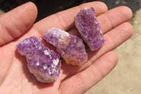 Natural Amethystos Amethyst Specimens x 70 From Kwaggafontein, South Africa