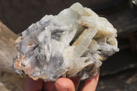 Natural Bladed Barite Specimens x 3 From Tenke Fungurume, Congo