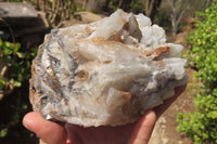 Natural Bladed Barite Specimens x 3 From Tenke Fungurume, Congo