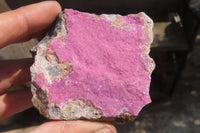 Natural Salrose Cobaltion Dolomite Specimens x 4 From Congo