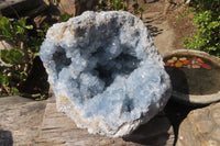 Natural Celestite Geode Specimen x 1 From Sakoany, Madagascar