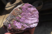 Natural Metallic Purpurite Cobbed Specimens x 12 From Erongo, Namibia