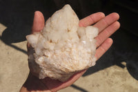 Natural Pineapple Candle Quartz Clusters x 3 From Antsirabe, Madagascar