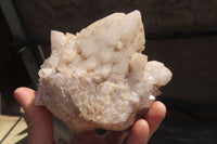 Natural Pineapple Candle Quartz Clusters x 3 From Antsirabe, Madagascar