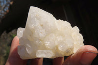 Natural Pineapple Candle Quartz Clusters x 6 From Antsirabe, Madagascar