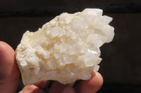 Natural Pineapple Candle Quartz Clusters x 6 From Antsirabe, Madagascar