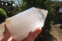 Polished Clear Quartz Crystal Points x 3 From Madagascar