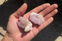 Natural Amethyst Spirit Quartz Clusters x 20 From Boekenhouthoek, South Africa