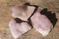 Natural Amethyst Spirit Quartz Clusters x 20 From Boekenhouthoek, South Africa