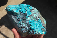 Natural Silica Chrysocolla Specimens x 3 From Kulukuluku, Congo