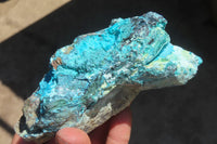 Natural Silica Chrysocolla Specimens x 3 From Kulukuluku, Congo