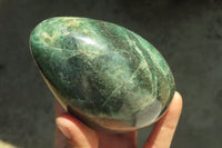 Polished Green Fuchsite Quartz Standing Free Forms x 2 From Madagascar