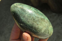 Polished Green Fuchsite Quartz Standing Free Forms x 2 From Madagascar