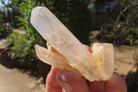 Natural Clear Quartz Clusters x 35 From Anzojorabe, Madagascar