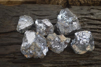 Natural Silver Lead Galena Specimens x 6 From Ais-Ais, Namibia