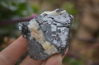 Natural Silver Lead Galena Specimens x 6 From Ais-Ais, Namibia