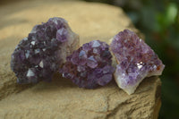 Natural Amethystos Amethyst Specimens x 70 From Kwaggafontein, South Africa