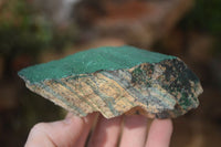 Natural Crystalline Malachite Specimens x 6 From Kasompe, Congo