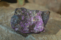 Natural Metallic Purpurite Cobbed Specimens x 12 From Erongo, Namibia