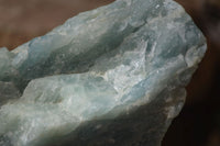 Natural Blue Aquamarine Cobbed Specimen x 1 From Angola