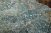 Natural Blue Aquamarine Cobbed Specimen x 1 From Angola