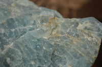 Natural Blue Aquamarine Cobbed Specimen x 1 From Angola