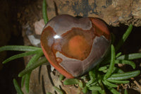 Polished Polychrome Jasper Gemstone Hearts x 6 From Madagascar