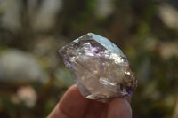 Natural Smokey Amethyst Crystals x 12 From Chiredzi, Zimbabwe